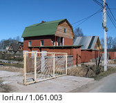Строительство загородного дома. Стоковое фото, фотограф Тарановский Д. / Фотобанк Лори