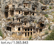 Ликийские гробницы (2009 год). Редакционное фото, фотограф Ильина Анна / Фотобанк Лори