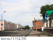 Город Бийск, историческая часть города. Улица Советская (бывшая Успенская) (2009 год). Редакционное фото, фотограф Григорий Писоцкий / Фотобанк Лори