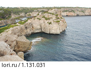 Скалистый берег Майорки (2009 год). Стоковое фото, фотограф Артемова Катерина / Фотобанк Лори