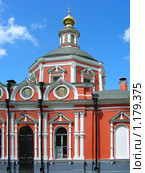 Храм Преподобного Пимена, что в Новых Воротниках в Сущеве (1658 г.) (2008 год). Стоковое фото, фотограф lana1501 / Фотобанк Лори