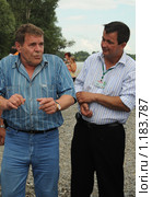 Киноактёры  Алексей Булдаков и Сергей Амосов (2009 год). Редакционное фото, фотограф Free Wind / Фотобанк Лори