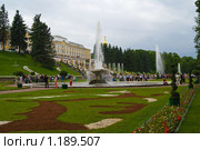 Петергоф, Вид на царский дворец (2009 год). Редакционное фото, фотограф Александр Лядов / Фотобанк Лори