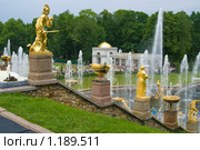 Персей с головой  медузы Горгоны. Петергоф. (2009 год). Редакционное фото, фотограф Александр Лядов / Фотобанк Лори