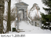 Мраморный (Палладиев) мост. Екатерининский парк. Пушкин (2009 год). Редакционное фото, фотограф Александр Щепин / Фотобанк Лори