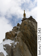 Горные вершины Эгюий Du Midi (2008 год). Стоковое фото, фотограф Петр Кириллов / Фотобанк Лори