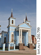 Костел Воздвижения Святого Креста в Казани (2009 год). Стоковое фото, фотограф Денис Ларкин / Фотобанк Лори