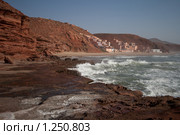 Красивый экзотический морской пейзаж, Марокко, Легзира (2009 год). Стоковое фото, фотограф Ярослава Синицына / Фотобанк Лори