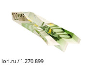 Самолетик из 100 EURO. Стоковое фото, фотограф FotAle / Фотобанк Лори