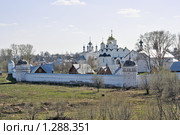 Покровский монастырь вечером. Суздаль (2009 год). Стоковое фото, фотограф Ирина Золина / Фотобанк Лори