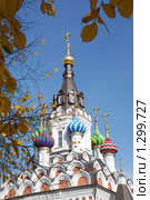 Храм во имя иконы Божией Матери "Утоли моя печали" (2009 год). Стоковое фото, фотограф Александр Легкий / Фотобанк Лори