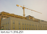 Строительство нового объекта в С-Петербурге на невском проспекте. Стоковое фото, фотограф Бузун Максимилиан / Фотобанк Лори