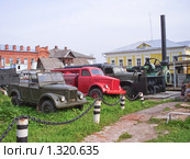 Музей уникальной (старинной) техники в Мышкине "Мышкинский самоходъ" (2007 год). Редакционное фото, фотограф Алёшина Оксана / Фотобанк Лори