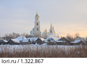 Свято-Троицкий Серафимо-Дивеевский монастырь. Стоковое фото, фотограф Святослав Корнев / Фотобанк Лори