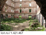 Руины мельницы в с. Юрятино, 18 в. Остатки жернова. Стоковое фото, фотограф Устинова Мария / Фотобанк Лори