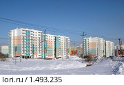 Новостройки г.Хабаровска (2010 год). Стоковое фото, фотограф Сергей Заводенко / Фотобанк Лори