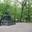 Уличный музыкант у памятника Крылову в Летнем саду (2009 год). Редакционное фото, фотограф Владислав Иванцов / Фотобанк Лори