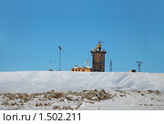 Метеостанция высоко в Кавказских горах. Стоковое фото, фотограф Елена Галачьянц / Фотобанк Лори