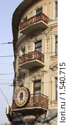 Московские балконы. Угол Спартаковской улицы (2010 год). Редакционное фото, фотограф Ярослав Каминский / Фотобанк Лори