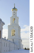 Колокольня Свято-Юрьева монастыря (2010 год). Стоковое фото, фотограф Виктор Карасев / Фотобанк Лори