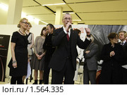 Москва, ЦВЗ "Манеж", открытие "Фотобиеннале 2010" Редакционное фото, фотограф Дмитрий Неумоин / Фотобанк Лори