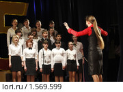 Праздник посвящён 55-летнему юбилею ДШИ № 2. Балашиха (2010 год). Редакционное фото, фотограф Дмитрий Неумоин / Фотобанк Лори