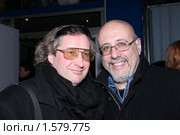 Андрей Житинкин и Давид Шнейдеров (2010 год). Редакционное фото, фотограф Архипова Екатерина / Фотобанк Лори