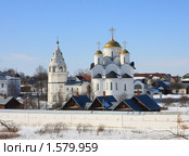 Покровский монастырь. Суздаль. Зима (2010 год). Стоковое фото, фотограф Святослав Корнев / Фотобанк Лори