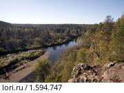 Река Серга. Стоковое фото, фотограф Дмитрий Ковязин / Фотобанк Лори