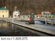 Племенной форелеводческий завод "Адлер" (Сочи) (2009 год). Редакционное фото, фотограф Анна Мартынова / Фотобанк Лори