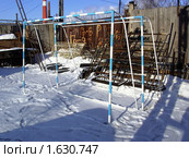 Ворота для минифутбола (футзала) Стоковое фото, фотограф Юрий Зуев / Фотобанк Лори