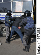 Задержание милицией. Стоковое фото, фотограф Free Wind / Фотобанк Лори