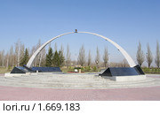 Мемориал  жертвам локальных войн и «горячих точек». Омск (2010 год). Редакционное фото, фотограф Галина Хорошман / Фотобанк Лори