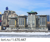 "Внешэкономбанк" на Смоленской набережной.  Москва. Россия (2010 год). Редакционное фото, фотограф lana1501 / Фотобанк Лори