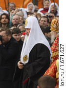 Патриаршее богослужение в Бутове, 1 мая 2010г. Редакционное фото, фотограф Дмитрий Неумоин / Фотобанк Лори