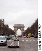 Париж, Триумфальная Арка (2006 год). Редакционное фото, фотограф Татьяна Крамаревская / Фотобанк Лори
