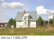 Дачный домик (2010 год). Стоковое фото, фотограф Наталия Шевченко / Фотобанк Лори