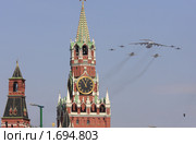 Москва, парад 9 мая 2010 года. Стоковое фото, фотограф Дмитрий Неумоин / Фотобанк Лори