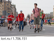 Финиш на Московском проспекте (2010 год). Редакционное фото, фотограф Александр Егорин / Фотобанк Лори