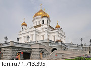 Храм Христа Спасителя. Москва (2010 год). Редакционное фото, фотограф stargal / Фотобанк Лори