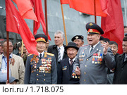 Майский митинг КПРФ. Улан - Удэ. Бурятия. (2010 год). Редакционное фото, фотограф Александр Подшивалов / Фотобанк Лори