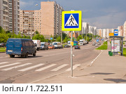 Пешеходный переход в городе. Редакционное фото, фотограф Светлана Силецкая / Фотобанк Лори