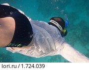 Ныряльщик. Стоковое фото, фотограф Юлия Машкова / Фотобанк Лори