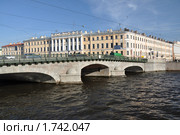 Измайловский мост. Фонтанка. Санкт-Петербург (2010 год). Редакционное фото, фотограф LightLada / Фотобанк Лори