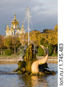 Петергоф. Верхний сад. Фонтан "Межеумный" (2009 год). Редакционное фото, фотограф Литвяк Игорь / Фотобанк Лори