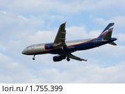 Пассажирский самолет Airbus A320 авиакомпании Аэрофлот (2010 год). Редакционное фото, фотограф Алексей Букреев / Фотобанк Лори