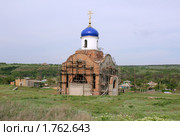 Сельская церковь в хуторе Погорелов (2010 год). Стоковое фото, фотограф Александр Тихонов / Фотобанк Лори