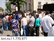 Митинг у посольства Киргизии в Москве (2010 год). Редакционное фото, фотограф Николай Винокуров / Фотобанк Лори