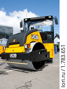 Выставка строительной техники. Виброкаток JCB VMT860 (2010 год). Редакционное фото, фотограф Журавлев Андрей / Фотобанк Лори