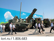 IV международный салон вооружения и военной техники. Выставка технологии в машиностроении 2010. Редакционное фото, фотограф Игорь Долгов / Фотобанк Лори